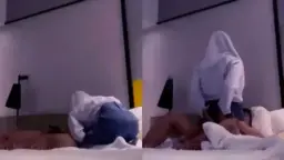 Jilbab SM4 Ngeprank Abang Ojol Ngewe Video by simontok