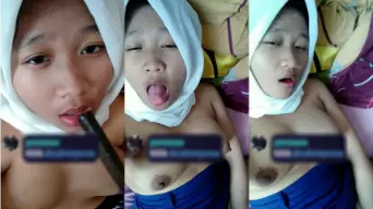VCS Dede Yoraa Daun Masih Muda SM_P Hijab Video by SangeLink