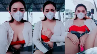 Ravicha Colmek di Cafe Outdoor Video by IXXX