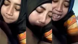 Jilbab Ngerasaain Kontol Untuk Pertama Kali Video by TubeV