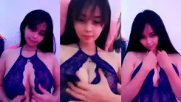 Miss Milktea Cantik Sexy Lingerie Ungu Video by NoBokep