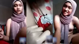 VCS Aisyah Daun Masih Muda Hijab Coklat Video by HQporner