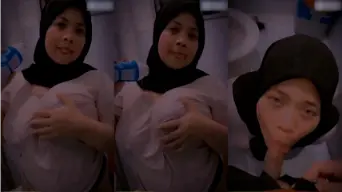 Jilbab Hitam Toket Brutal Tiktok Viral Video by Eporner