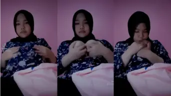 Viral Hijab Tiktokers Toket Super Jumbo Video by TubeV