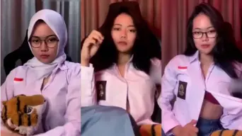 Hijab S1_swi SM4 Binal Sexy Liveshow Video by HQporner