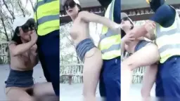 Bokep Prank Kang Parkir Ngentot di Tempat Umum Video by Kompoz