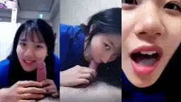 Bokep Chindo Cantik Belajar Sepong Kontol Kakak Video by PornGo