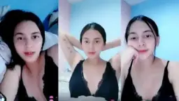 Miss Bie Lingerie Hitam Comeback Live Video by PornOne